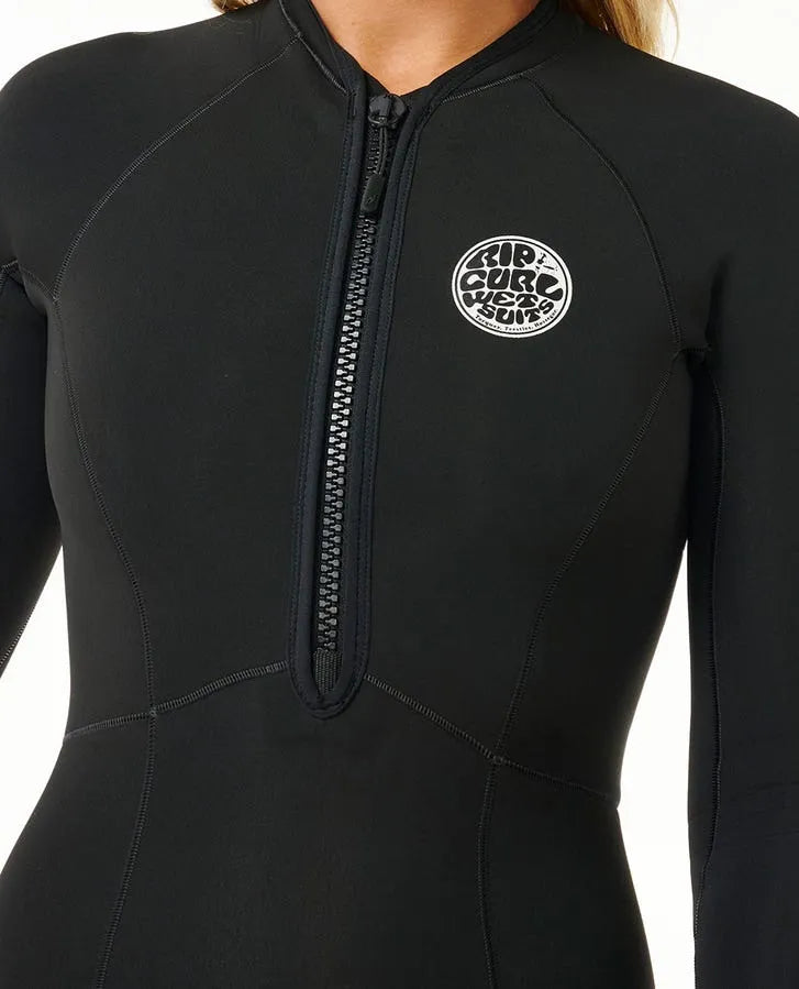 Rip Curl Womens Spring Wetsuits G-Bomb 1.5mm Long Sleeve Full Zip Full Coverage Springsuit