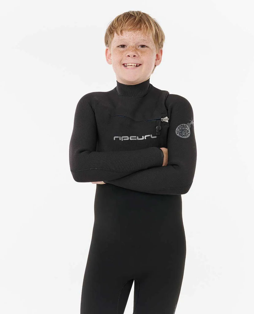 Rip Curl Kids Wetsuits Flashbomb Pro 3/2 GB Chest Zip Fullsuit