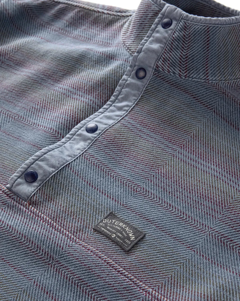 Outerknown Mens Jacket Blanket Snap Popover