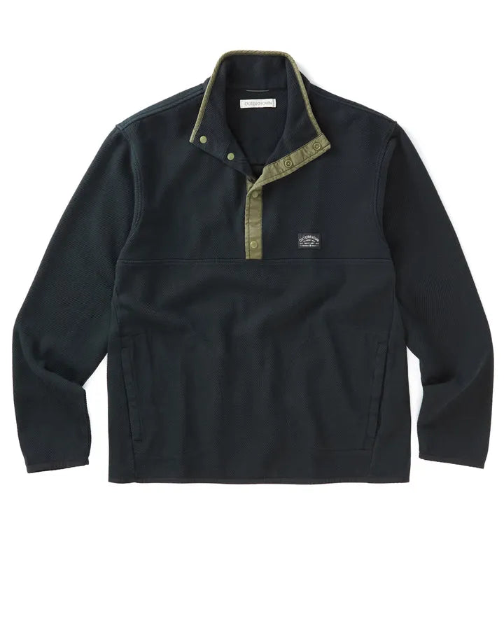 Outerknown Mens Jacket Blanket Snap Popover