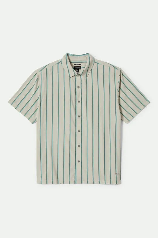 Brixton Mens Woven CRU Stripe Relaxed