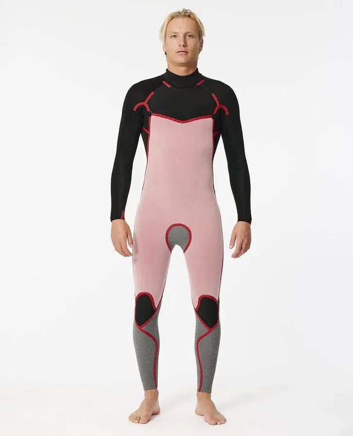 Rip Curl Mens Wetsuit Dawn Patrol 3/2 Back Zip Fullsuit