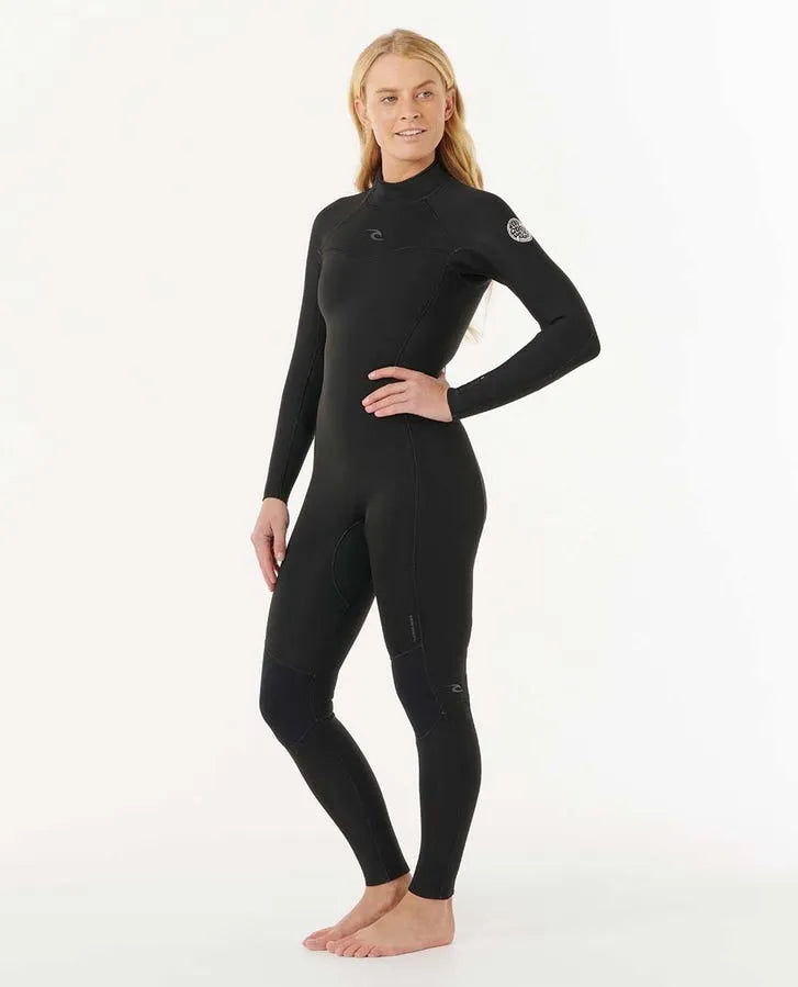 Rip Curl Womens Wetsuits Dawn Patrol 4/3 Back Zip Fullsuit