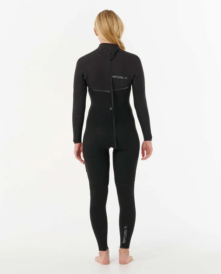 Rip Curl Womens Wetsuits E-Bomb 4/3 GB Back Zip Fullsuit