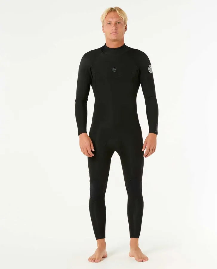 Rip Curl Mens Wetsuit Dawn Patrol 4/3 Back Zip Fullsuit