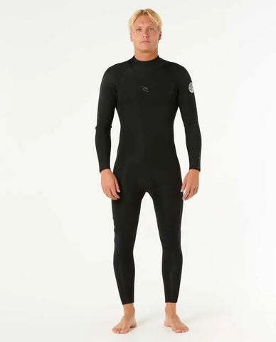 Rip Curl Mens Wetsuit Dawn Patrol 4/3 Back Zip Fullsuit
