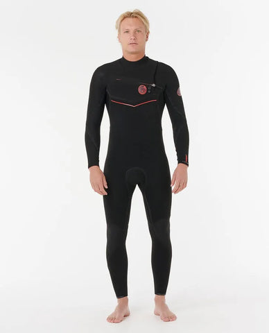 Rip Curl Mens Wetsuits Flashbomb Fusion 4/3mm Chest Zip Fullsuit