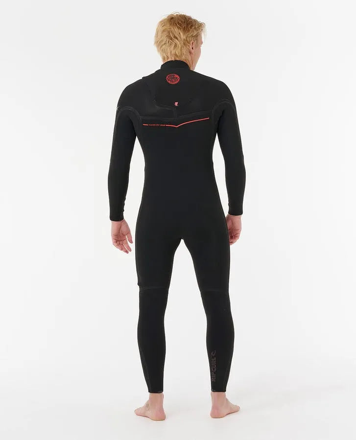 Rip Curl Mens Wetsuits Flashbomb Fusion 4/3mm Chest Zip Fullsuit