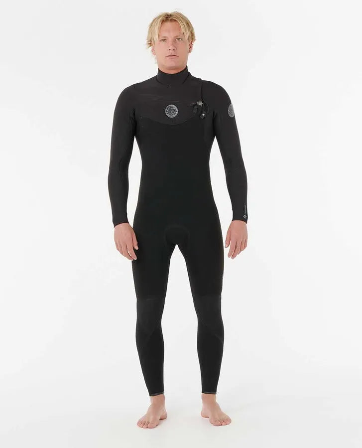 Rip Curl Mens Wetsuit Flashbomb 4/3 Chest Zip Fullsuit