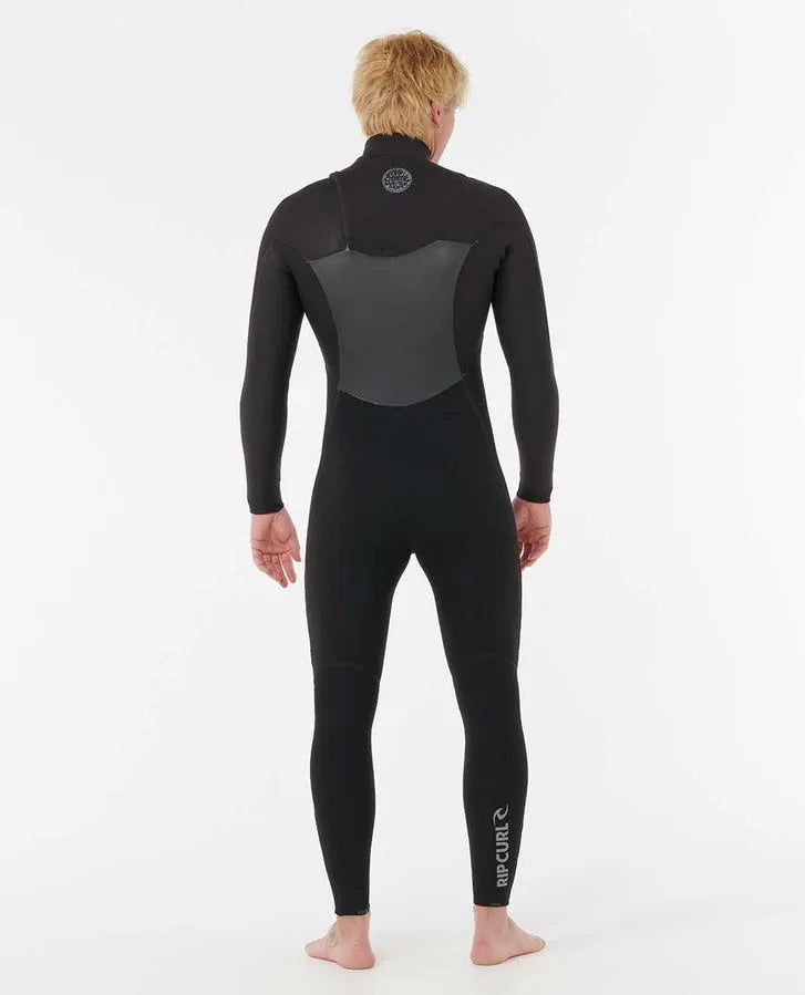 Rip Curl Mens Wetsuit Flashbomb 4/3 Chest Zip Fullsuit