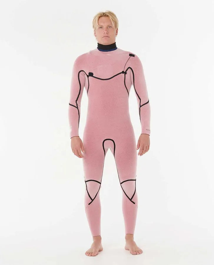 Rip Curl Mens Wetsuit Flashbomb 4/3 Chest Zip Fullsuit