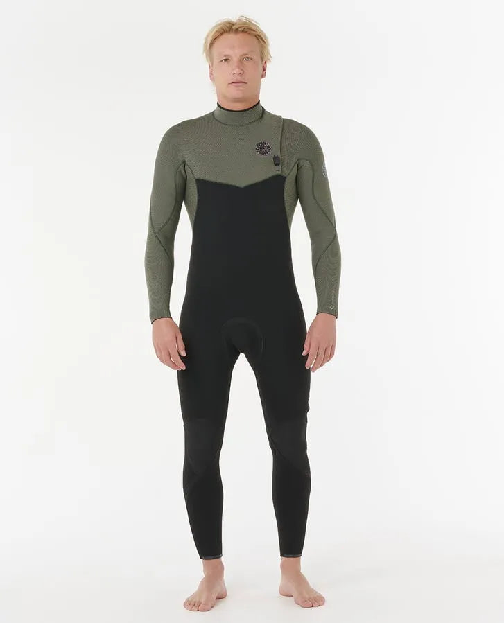 Rip Curl Mens Wetsuits E-Bomb 3/2 Zip Free Fullsuit