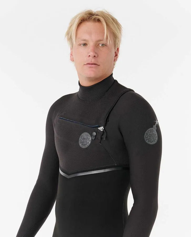 Rip Curl Mens Wetsuits E-Bomb 3/2 Chest Zip Fullsuit