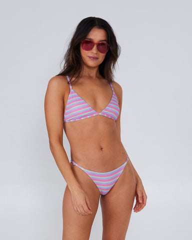 Salty Crew Womens Bikini Top Shorebreak Rib