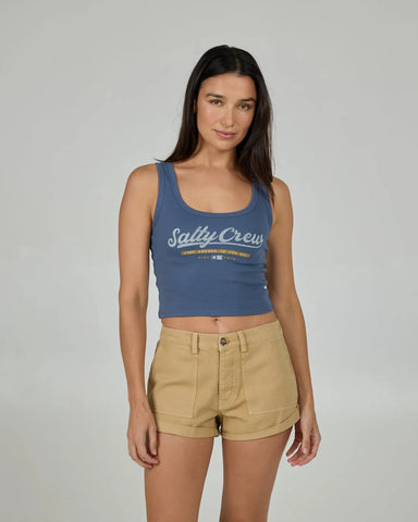 Salty Crew Womens Tank Top Team Salty