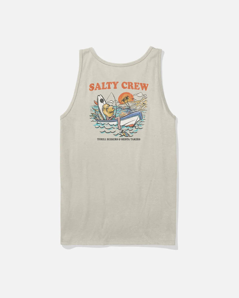 Salty Crew Mens Tank Top Down Time