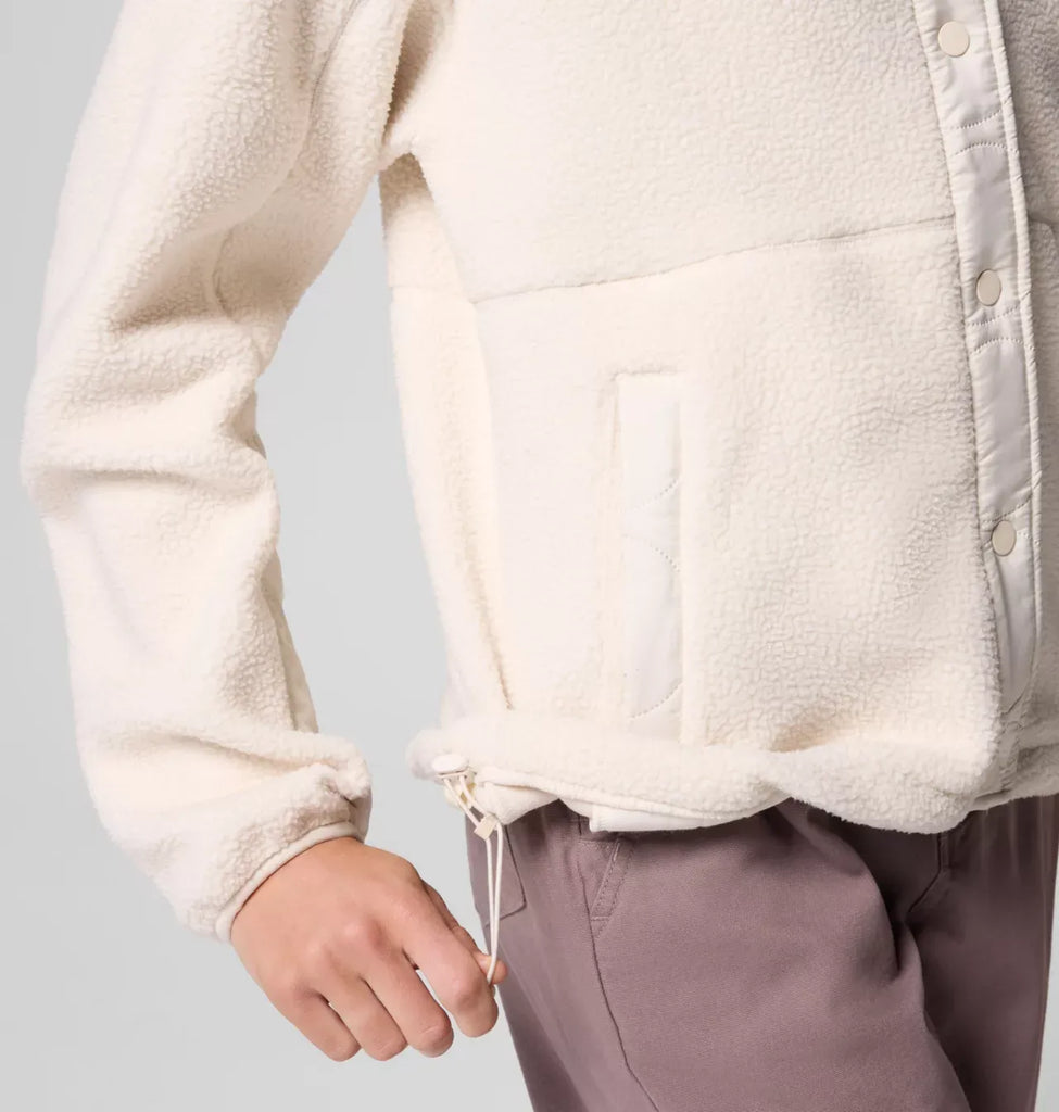 Columbia Womens Snow Layers Cloud Point Snap Fleece Jacket