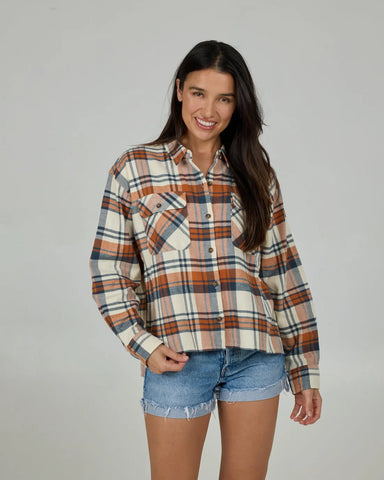 Salty Crew Womens Shirt Nomad Flannel