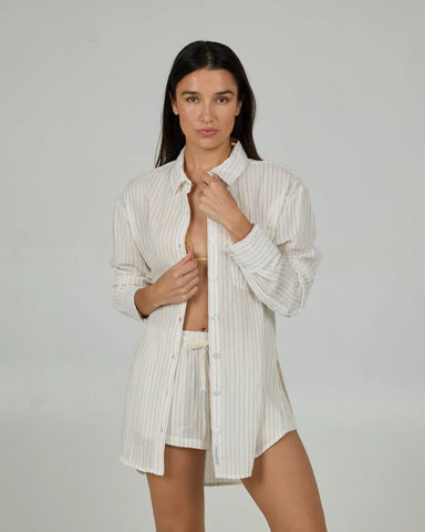 Salty Crew Womens Shirt Palapa Tunic