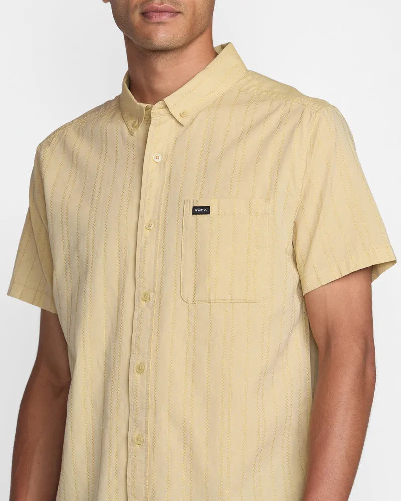 RVCA Mens Woven That'll Do Stripe