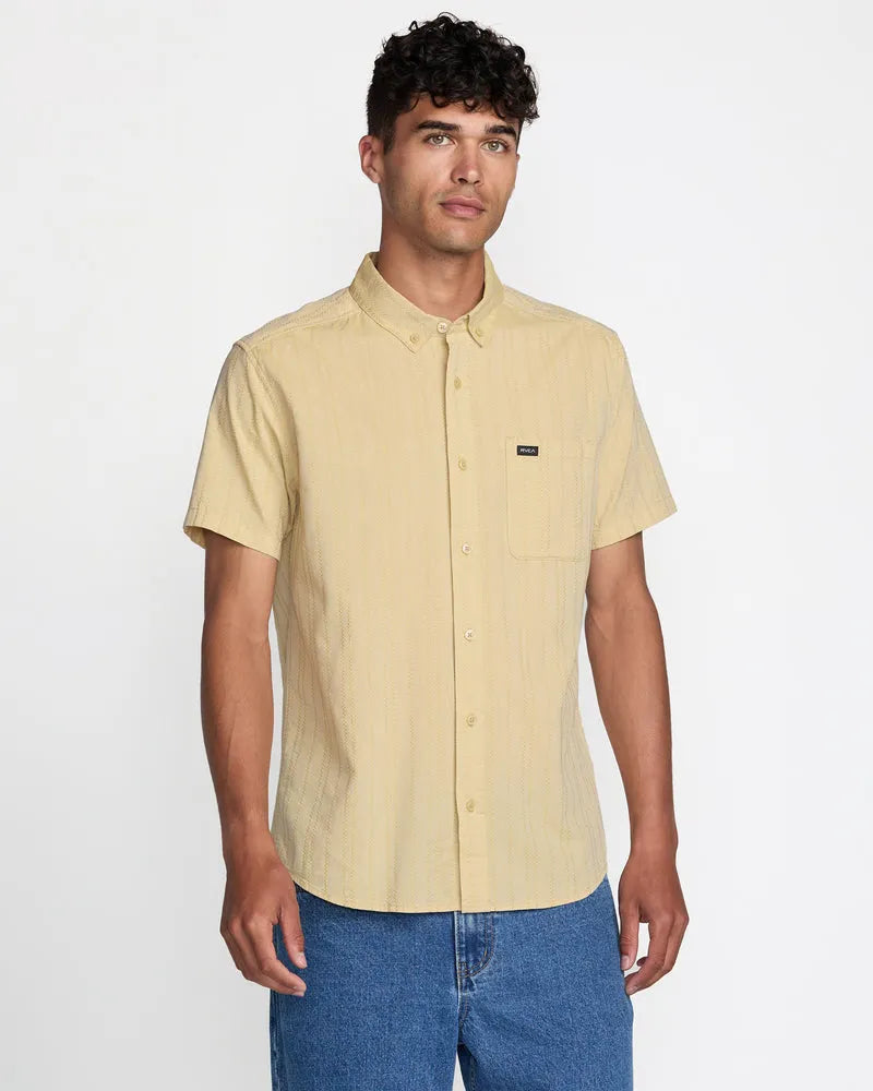 RVCA Mens Woven That'll Do Stripe