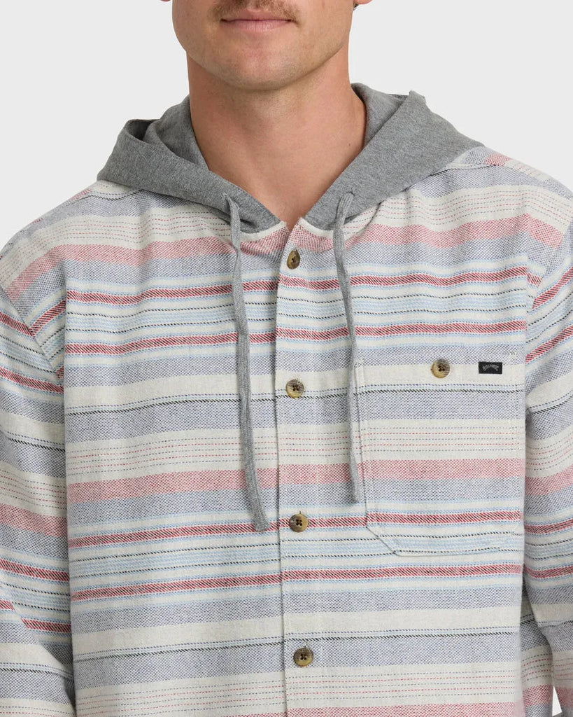 Billabong Mens Shirt Baja Long Sleeve Flannel