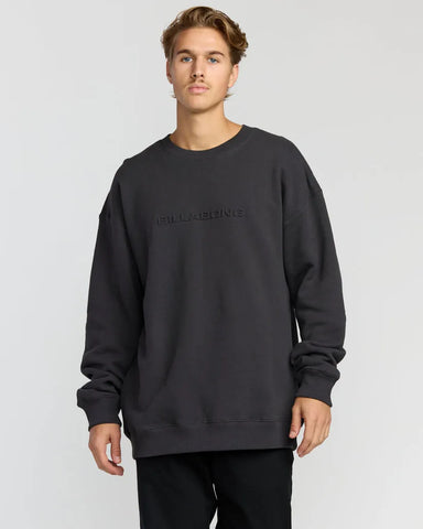 Billabong Mens Sweatshirt Iconic Emboss Crewneck