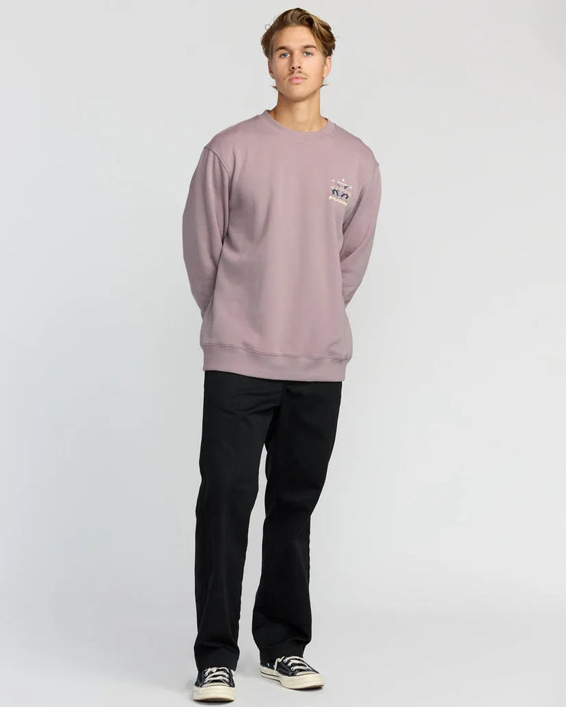 Billabong Mens Sweatshirt Split The Peak Crewneck