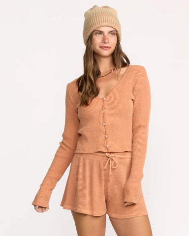 Billabong Womens Shirt Paxton Long Sleeve Top