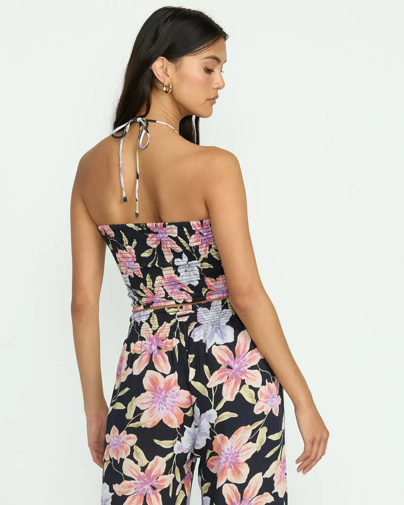 Billabong Womens Tank Top Summer Sunshine Crop Top