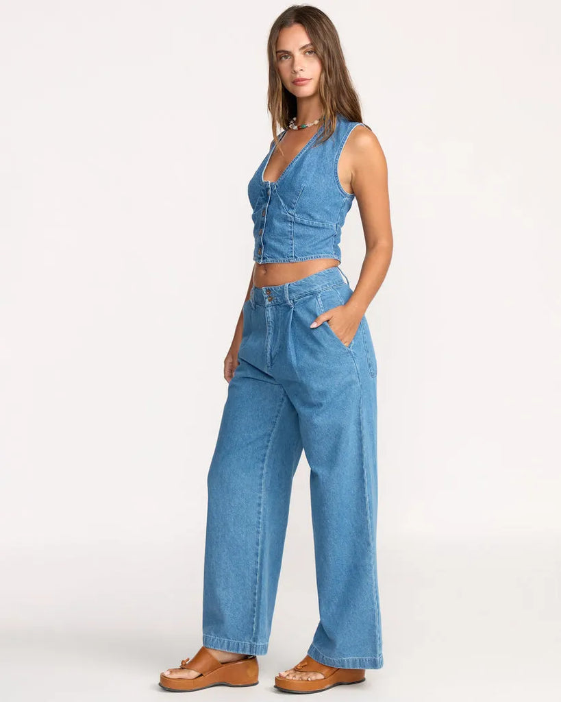 Billabong Womens Pants Wave Washed