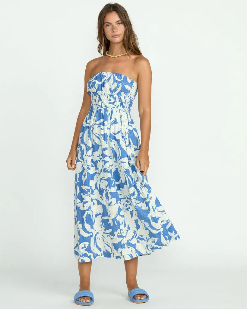 Billabong Womens Dress In The Sky Midi