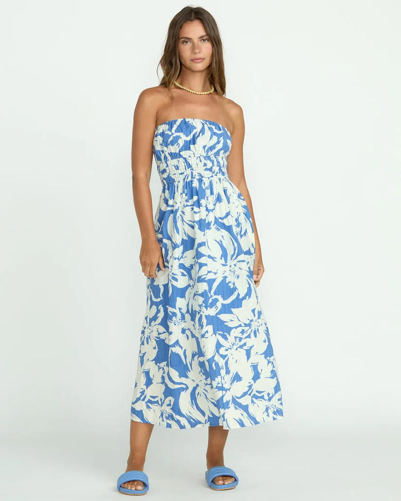 Billabong Womens Dress In The Sky Midi