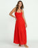 Billabong Womens Dress Red Aloha Maxi