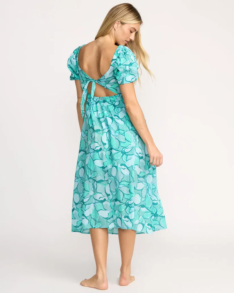 Billabong Womens Dress Go Coastal Midi