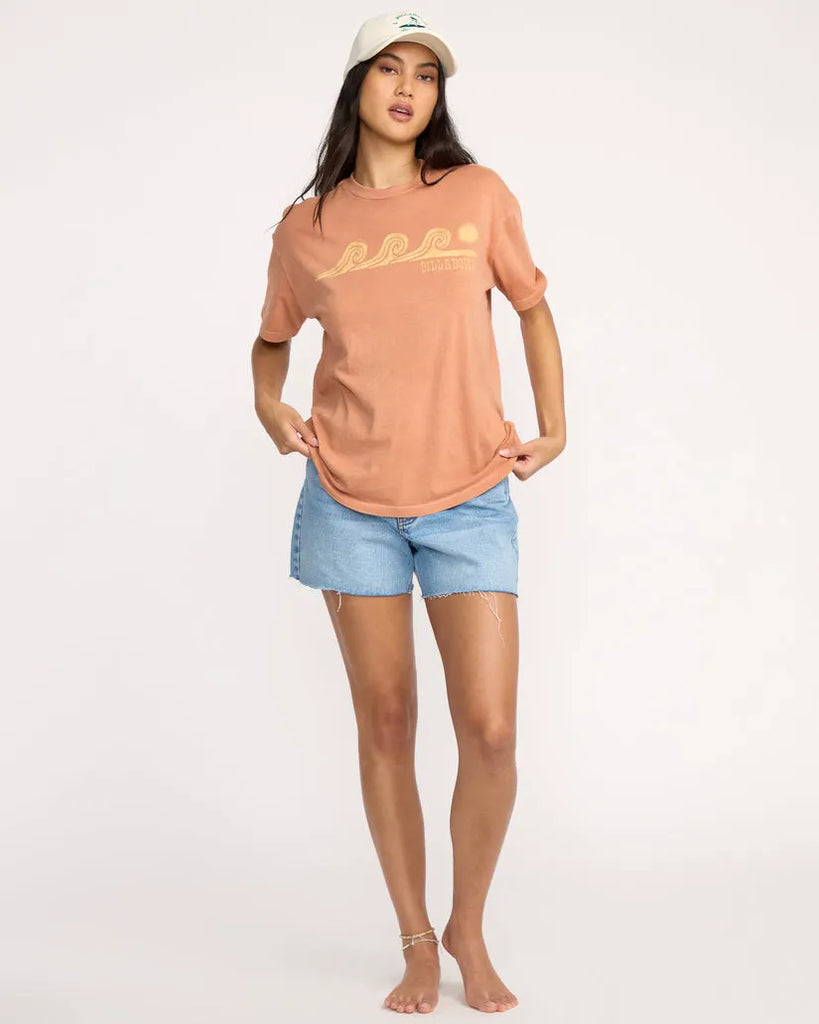 Billabong Womens Shirt Walking Fast