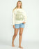 Billabong Womens Sweatshirt Paradise Awaits Crewneck