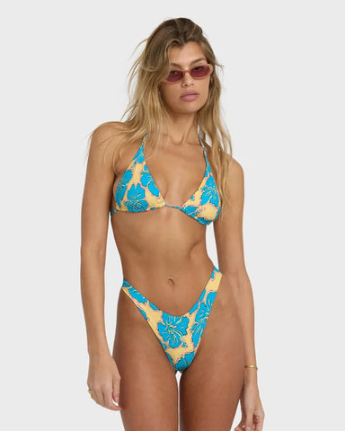 Billabong Womens Bikini Top Tropic Shift Reversible Multi Triangle