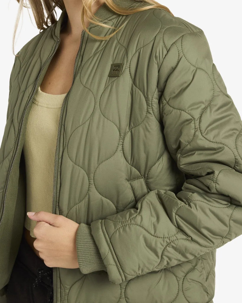 Billabong Womens Jacket Cuesta Bomber