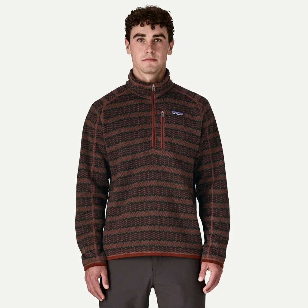 Patagonia Mens Sweater Better Sweater 1/4-Zip Fleece