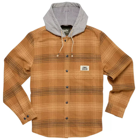 Howler Brothers Mens Jacket Salvo Hooded Blanket Flannel