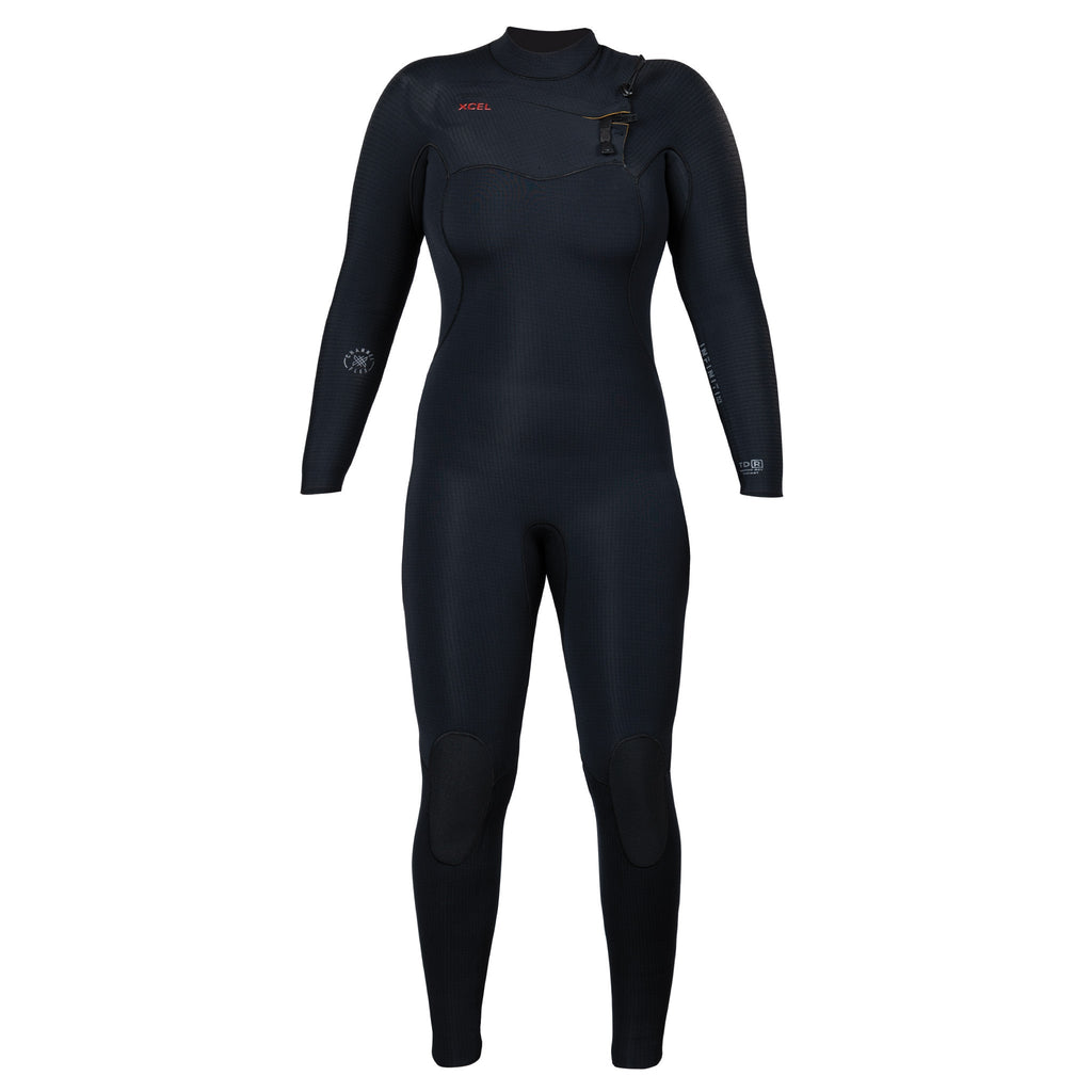 Xcel Women's Infiniti Full Wetsuit 4/3mm Chest Zip DS