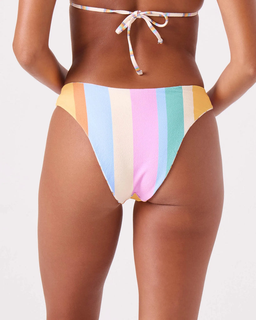 Roxy Womens Bikini Bottoms Go My Way Reversible Scoop Cheeky