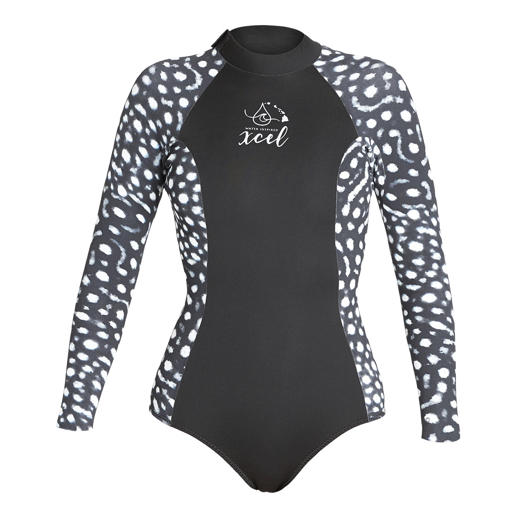 Xcel Women's Ocean Ramsey Axis Long Sleeve Back Zip Springsuit 2mm DS