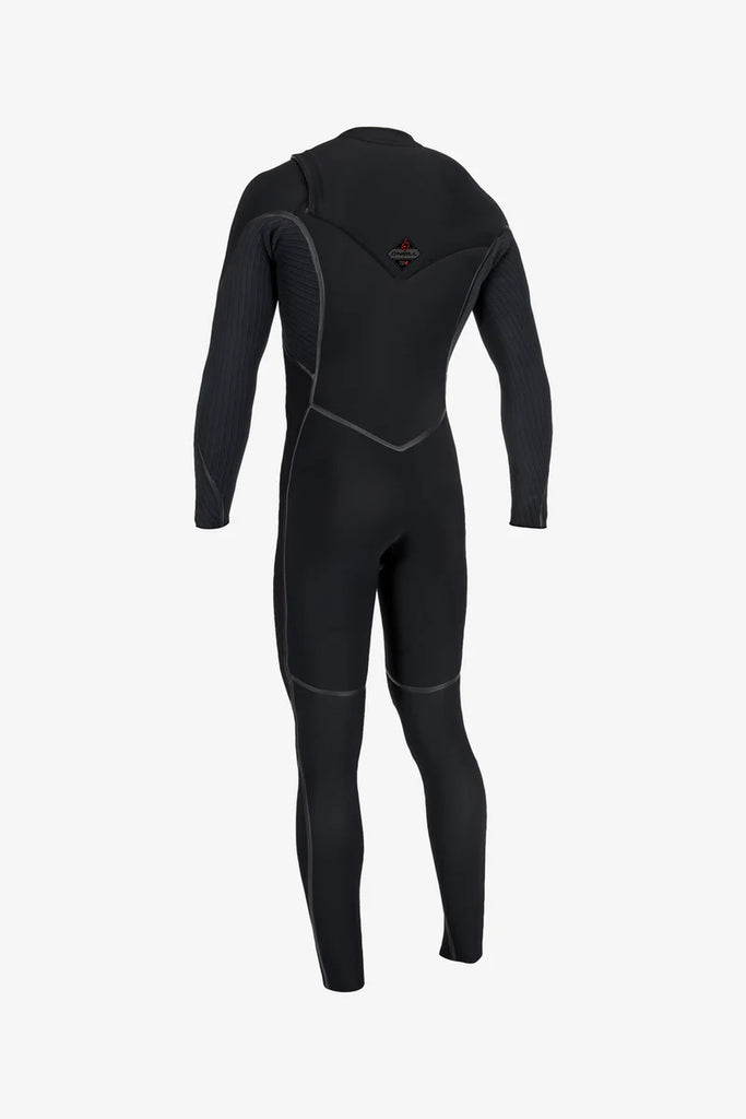 Oneill Mens Wetsuit Hyperfreak Fire Chest Zip 3/2+mm Fullsuit