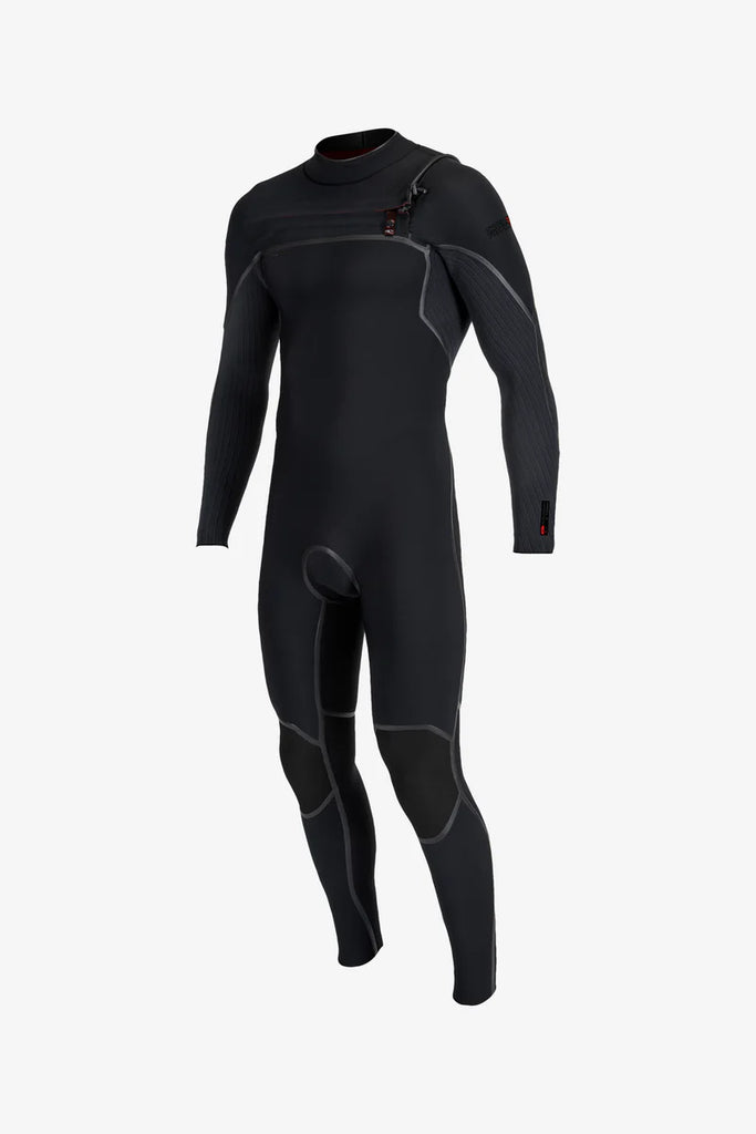 Oneill Mens Wetsuit Hyperfreak Fire Chest Zip 4/3+mm Fullsuit