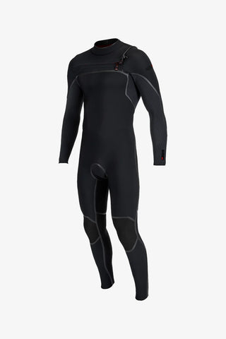 Oneill Mens Wetsuit Hyperfreak Fire Chest Zip 4/3+mm Fullsuit