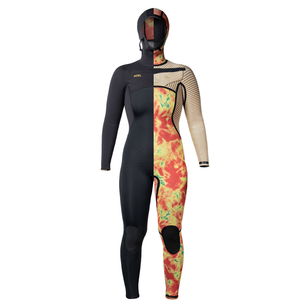 Xcel Women's Comp X Hooded Full Wetsuit 5.5/4.5mm DS