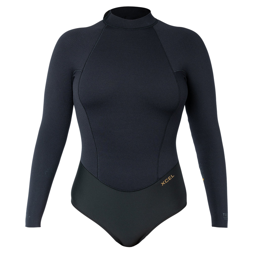 Xcel Women's Comp+ Long Sleeve Back Zip Sringsuit 2/1.5MM DS