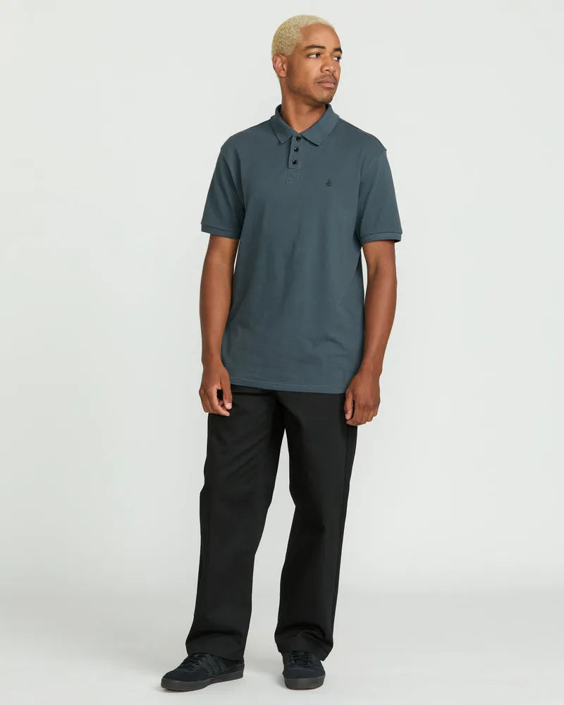 Volcom Mens Knit Sitestone Polo